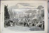 1862 Scene Opera Love Triumph Covent Garden Old Print Triumph