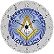 Freemasons Wall Clock: Taking Good Men and Making Them Better Home Decor