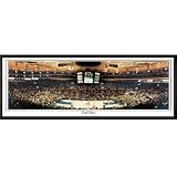 New York Knicks "Foul Shot" - 13.5"x39" Standard Black Frame