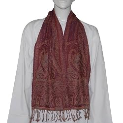 Warm Scarf Men Winter Wool Handmade Gifts India Clothes 12 x 60 inches