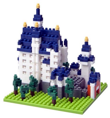 Nanoblock Architecture - Cinderellas Castle Neuschwanstein Castle
