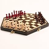 Chess - Set for Three Players, Small Size