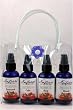 Essential Oil - Emotional Balance, Calm, Sleep Aid, & Muscle Relaxation - Gift Pack Includes Full Size Bottle of Each Formula - Four 2 Ounce Bottles - Certified Organic - Made in USA