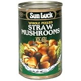 Review Sun Luck  / Sun Luck Straw Mushrooms Whole Peeled, 5.95-Ounce Can (Pack of 24)