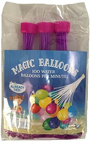 Magic Balloons - Water Balloons - Make 100 water balloons per Minute! - Color Varies