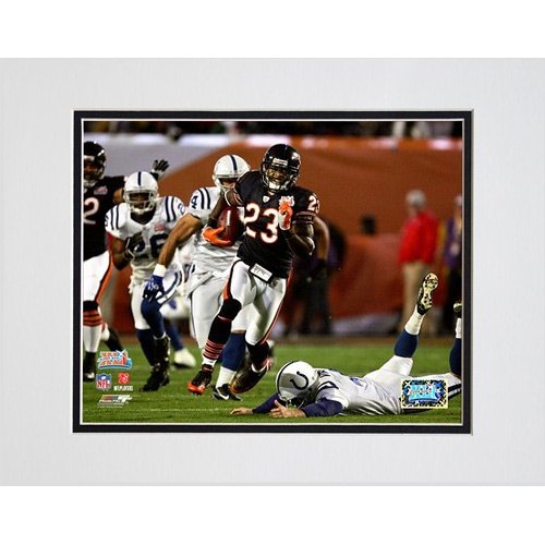 Photo File Chicago Bears Devin Hester Super Bowl XLI Matted Photo