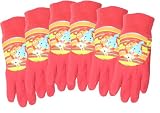 Best Price Midwest Gloves and Gear MWU862TP06, Toddlers Safari Latex Gripping Glove , 6 Pair Pack