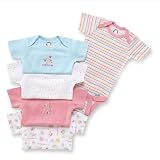 Gerber 5pk Variety Short Sleeve Onesies® - Girl