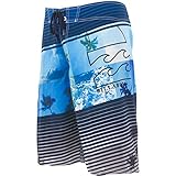 Billabong Burning Up Board Short - Boys' Army Blue, 24