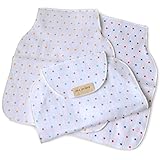 ブルーム お花畑ガーゼ/水玉ガーゼ ベビー汗取りインナー(水玉/汗とり3枚セット)