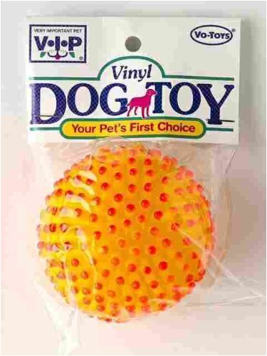 VO-TOYS 4928 TOY DOG VINYL SPINY BALL
