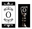 Monogram Guest Towel & Winestopper Gift Set - O Monogram Guest Towel & Winestopper Gift Set - O