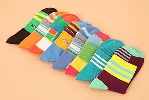 XT-XINTE 5 Pairs Winter Colorful Socks Comfortable Cotton Socks For Lady Women