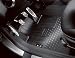 MINI Cooper Black Rubber All Season All Weather Floor Mats - fit Cooper, Clubman and Convertible models - years 2007 2008 2009 and 2010 - set of 2 front mats