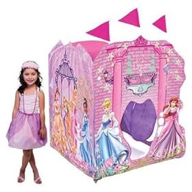  Playhut Disney Princess Super Playhouse with Princess Accessories (Crown and Shoes)