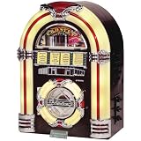 New-CROSLEY RADIO CR11CD TABLE TOP JUKEBOX WITH CD PLAYER - COYCR11C