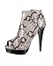 Trista Peep Toe Boot