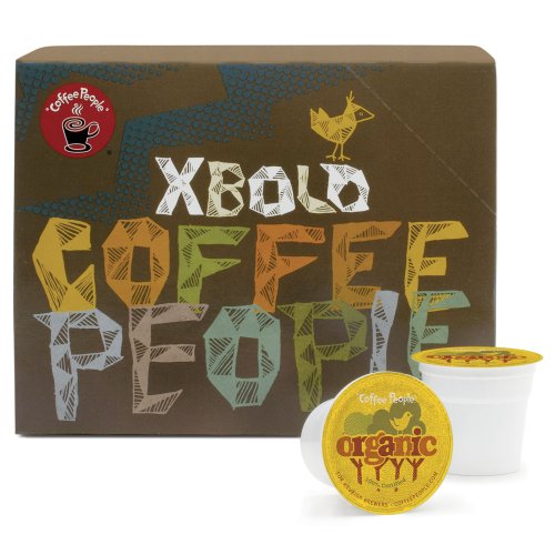 Coffee People Extra Bold Organic, Dark Roast Coffee for Keurig Brewers, 24-Count K-Cups (Pack of 2)