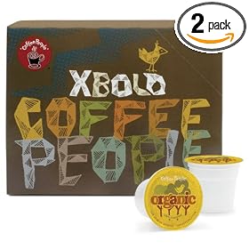 Coffee People Organic, Dark Roast, 24-Count K-Cups for Keurig Brewers (Pack of 2)