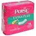 Poise Extra Plus Absorbency Pads - 16 ea