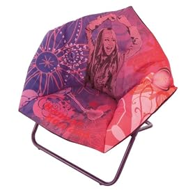 Hannah Montana Folding Star Shaped Chair