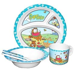 Garfield Children's 5 Piece Tableware Set