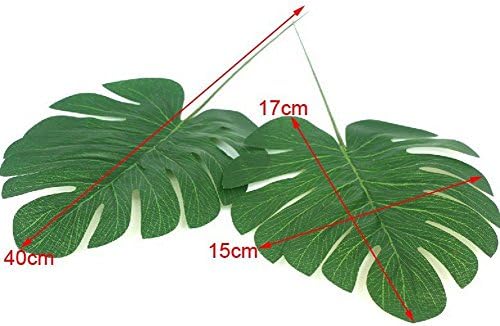 12x Silk Flower Leaves Wedding Party Decoration Three Style for Select palm