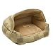 K&H Lounge Sleeper Hooded Pet Bed, 20-Inch by 25-Inch, Tan Patchwork K&H Lounge Sleeper Hooded Pet Bed, 20-Inch by 25-Inch, Tan Patchwork