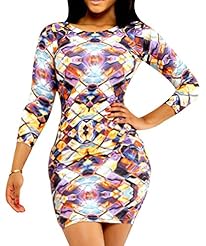 Polyester/Spandex Sheath General Print Full Length Jumpsuit/Mini Dress 