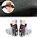 Ipow 2 Pack Nonslip Breathable Adjustable Tendon Ankle Compression Brace Support Protector Stabilizers Wraps with Strap, Medium
