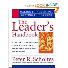 The Leader’s Handbook: Making Things Happen, Getting Things Done (Spiral-bound)