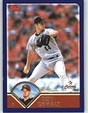 2003 Topps # 210 Roy Oswalt Houston Astros Baseball Card In Protective Screwdown Case