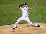 Texas Rangers v. San Francisco Giants, Game 5: Cliff Lee Photographic Poster Print by Elsa ., 18x24