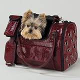 SMALL - CRANBERRY - East Side Collection Croc Carriers - Airline Approved