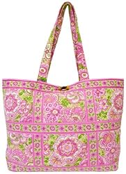Vera Bradley Petal Pink Tic Tac Tote