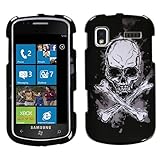 Splatter Ink Skull Design Protector Case for Samsung Focus