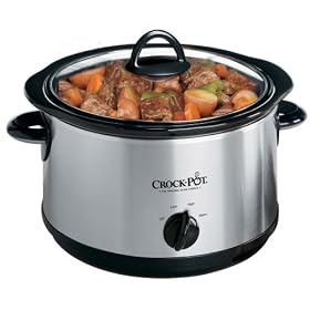 Crock-Pot Stainless Steel Slow Cooker - 5.5 qt.