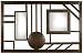 Donoma Mirror 47x75 Distressed Brwn