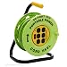 Designers Edge E-238 Power Stations 12/3-Gauge 50-Foot Cord Reel with 6 Outlets