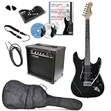 CLIFTON E-Gitarre CUSTOM - Komplett-Set!