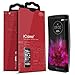 iCarez HD Clear Screen Protector for LG G Flex 2, 3-Pack Pet Film