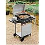 2 Burner Gas BBQ with Side Burner