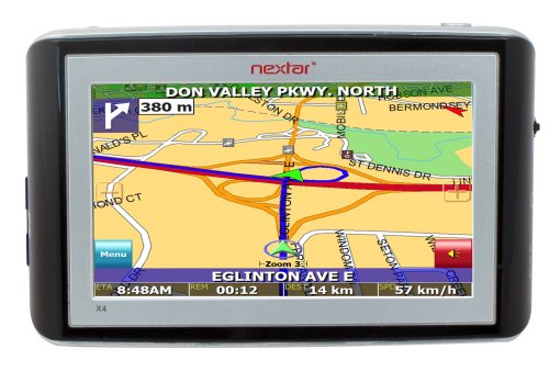Nextar 4.3-Inch Widescreen Bluetooth Portable GPS Vehicle Navigator With MP3 Player