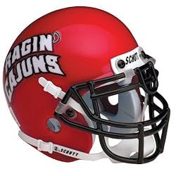 Louisiana Lafayette Ragin Cajuns NCAA Replica Full Size Helmet by Schutt Sports
