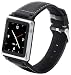 iWatchz BKALMSLVCRB Carbon Watch Wrist Strap for iPod Nano 6th Gen (Silver Stitching)