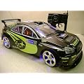 SUBAPU CAR SUBARU IMPREZA STYLE RADIO REMOTE CONTROL CAR 20MPH SPEED 1/10 BLACK