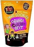 Bitsy's Brainfood Alphabet Shapes Smart Cookies Orange Chocolate Beet
