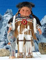 Tokala 20" Indian Baby w/Wooden Stand ~Retired