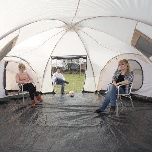 Skandika Tente Turin 12 840 x 720 cm Brun/beige