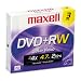 MAXELL 634015/634043 4.7 GB DVD+RWs, 3 Pack